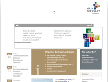 Tablet Screenshot of main-spessart.de